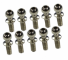3Racing (#3RAC-BS4807S) Steel 4.8mm Ball Stud L=7 (10 pcs)