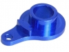 3Racing (#3RAC-HTS3018/BU) Servo Saver Horn-single Hole- Blue H=18mm For Tamiya