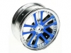 3Racing (#WH-02BU) 5 Dual Spoke Rim On Road BU 0DEG OFFSET