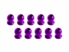 3racing (#3RAC-BS58H5/PU) 5.8MM Hex Ball Stud L=5 (10 pcs) - Purple