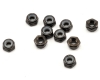 Axial Thin Nylon Locking Hex Nut M3 Black