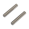 Axial Threaded Aluminum Pipe 6x33mm Grey