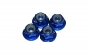 Flanged Lock Nut M4 - 4 Piece