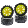 HSP (#08008Y) 94111 Wheels 7 Spoke Yellow 4 pcs