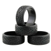 HSP (#6013) Drift Black Tire Set, 0* 4 pcs