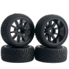 HSP (#910-8001BK) 94123 Wheels 10 Spokes black 4 pcs