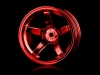 MST (#102020R) Red 5 Spokes Wheel (+11) (4P)