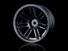 MST (#102024BK) Black RE30 Wheel (+10) (4P)