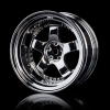 MST (#102066S) Silver SP1 wheel (+9) (4)