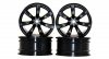Ultima (#R041) 4-Piece Wheels Black