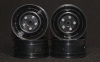 RC4X4 (#TR31101) 4 Piece Rims Black