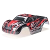 Remo Hobby (D3602) Red monster track body shell