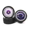Yeah Racing WL-2004SP-1 1:10 Mini High Realism 16-Spoke PP Wheel Set