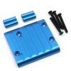 Yeah Racing (#TACC-007BU) Aluminum Rear Axle Protector Skid Plate For Tamiya CC01 Blue