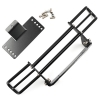 Yeah Racing (#TACC-016BK) Aluminum Alloy Adjustable Front Bumper Black For Tamiya CC01