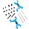 Yeah Racing (#TATT-010BU) Aluminum Track Width Adjustable Rear Lower Suspension Arm for TATT-S03 Tamiya TT02 RWD Blue