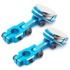 Yeah Racing (#YA-0531BU) Aluminium CNC Magnetic Invisible Body Mounting System 2pcs Blue
