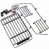Yeah Racing (#YA-0561) Metal Roll Cage w /Luggage Tray White Led Light For Jeep Wrangler Body