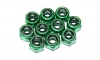 Flanged Lock Nut (Colored), M3